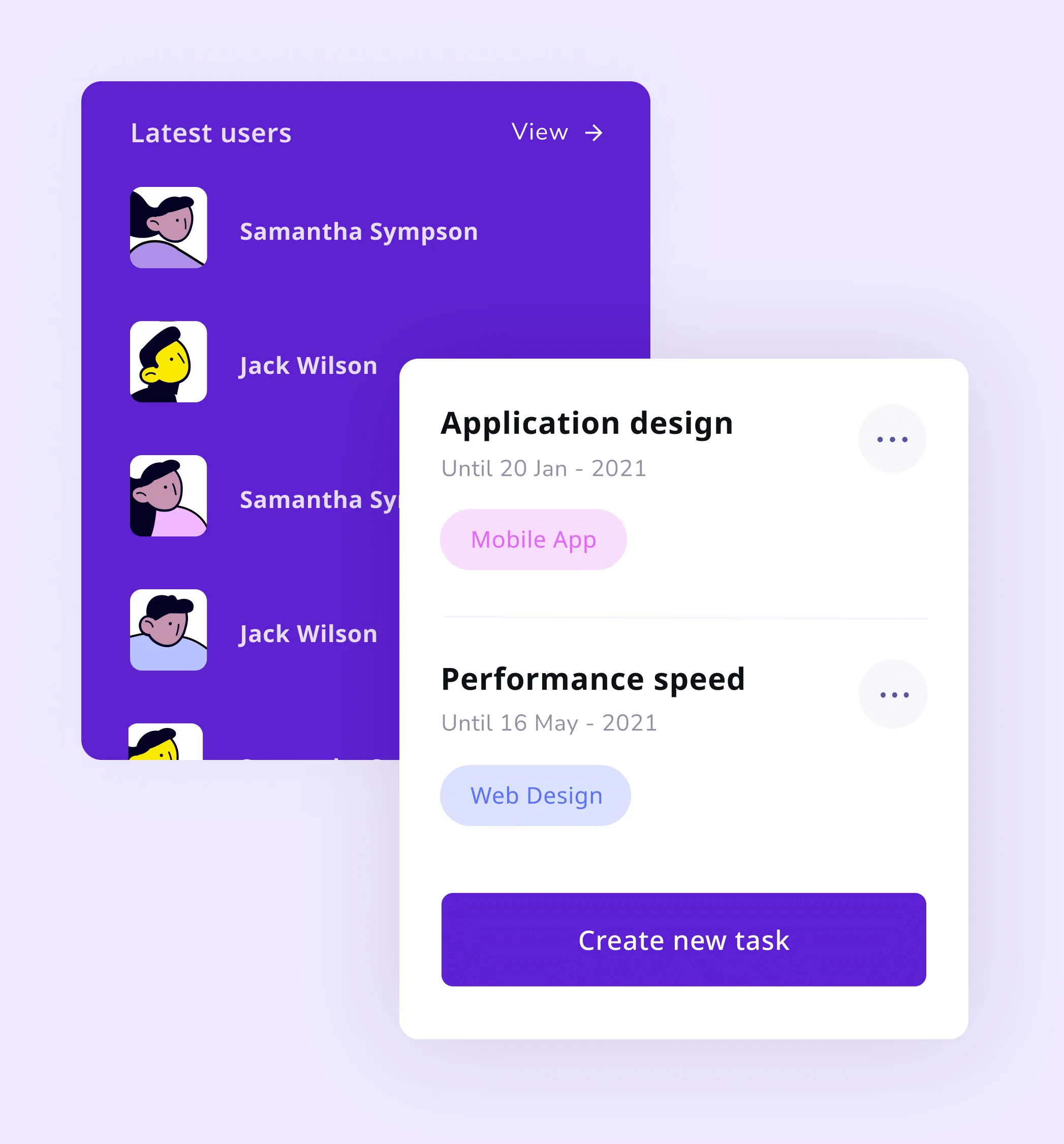 Overview of your progress and
            tasks - 虎扑体育